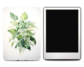 Watercolor Monstera Leaves Kindle Skin | Kindle Paperwhite Skins | Kindle Stickers | Kindle Skins | Paperwhite Decal