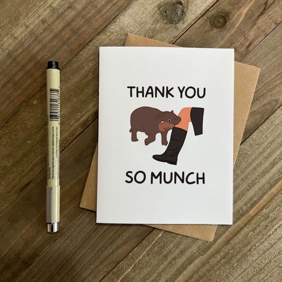 Thanks for the Leg Up | Greeting Card Thanks for the Leg Up | Greeting Card