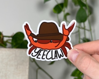 Funny Vinyl Sticker - Yeeclaw Meme Decal, Waterproof