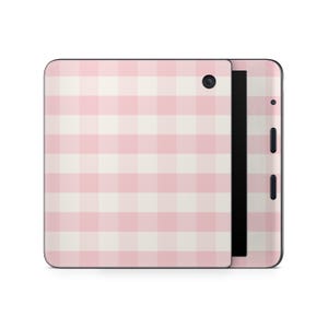 Baby Pink Linen Kobo Skin: Full Wrap Adhesive, Matte Finish