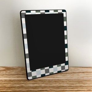 Colorful Retro Checkered Kindle Skin Rainy Spring Skin Kindle Paperwhite Skins Kindle Stickers Kindle Skins Paperwhite Decal image 5