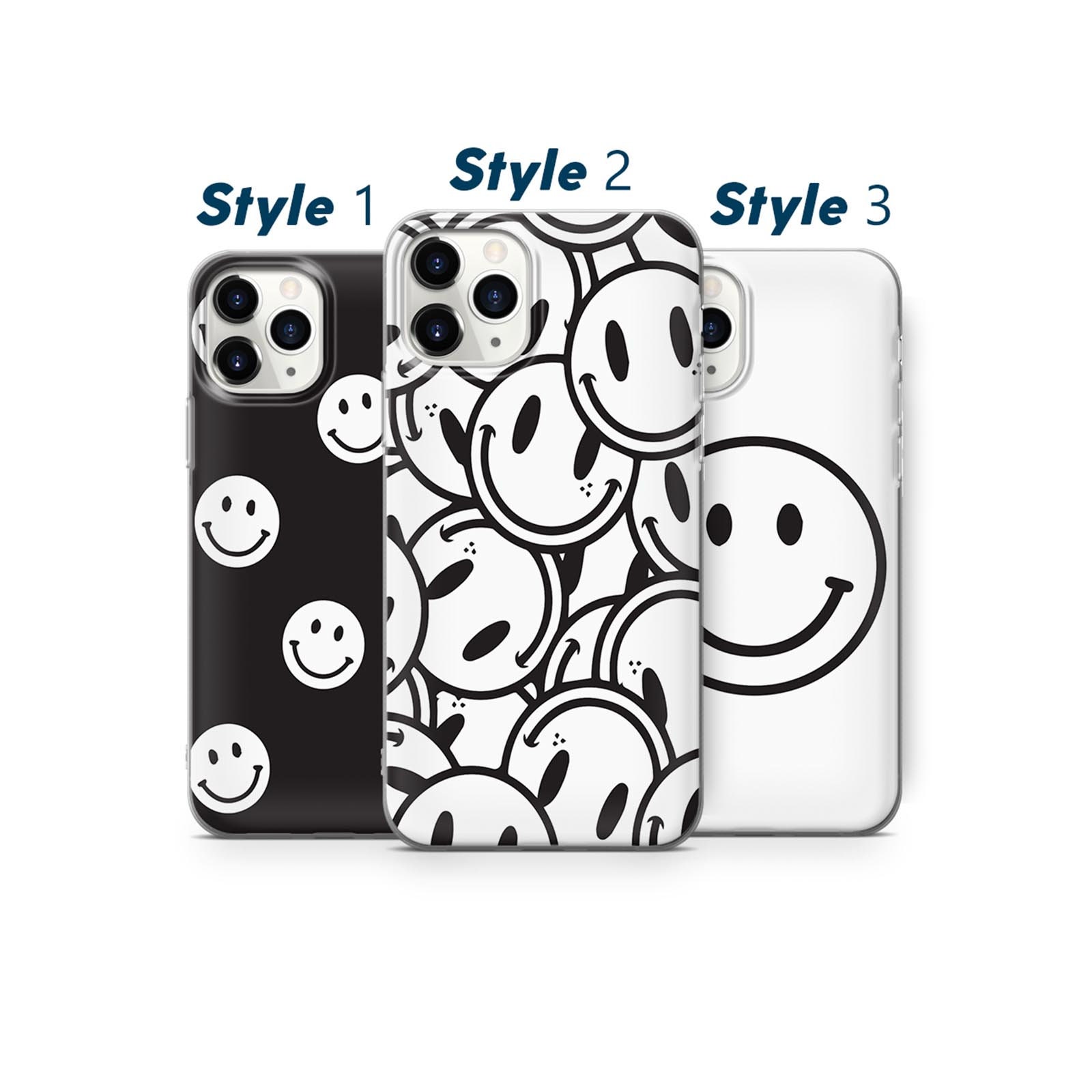 Smiley Faces Phone Case For iPhone 11 Pro 5 6 7 8 X XS XR SE Etsy
