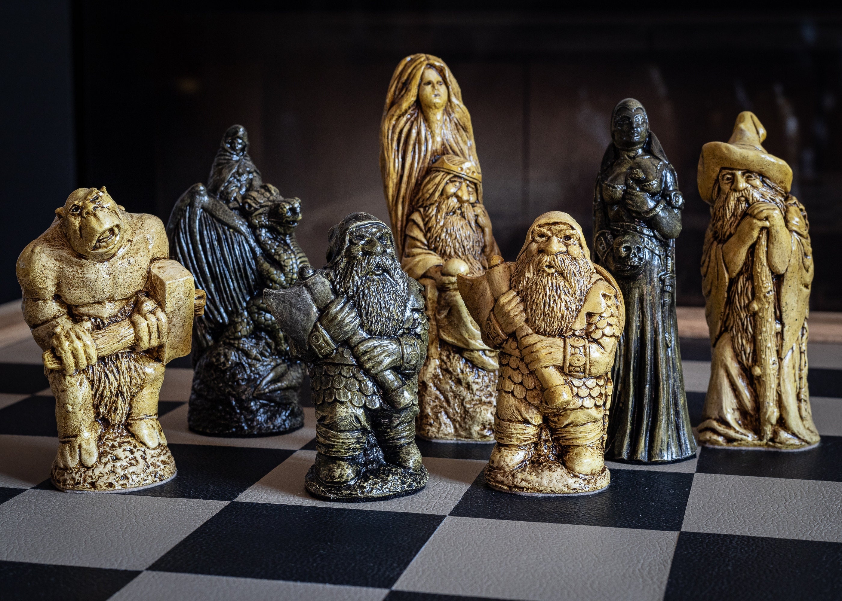 TN VOLS CUSTOM CHESS SET – CarolsCustomCreations