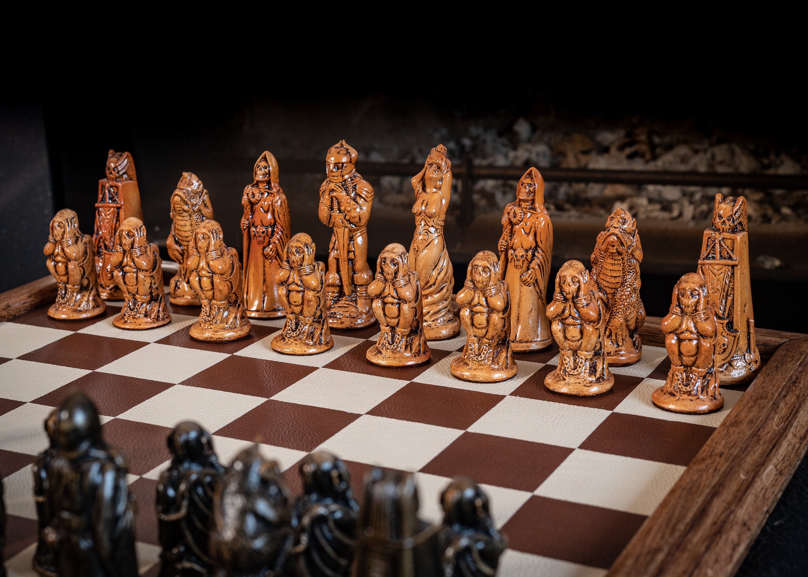 TN VOLS CUSTOM CHESS SET – CarolsCustomCreations