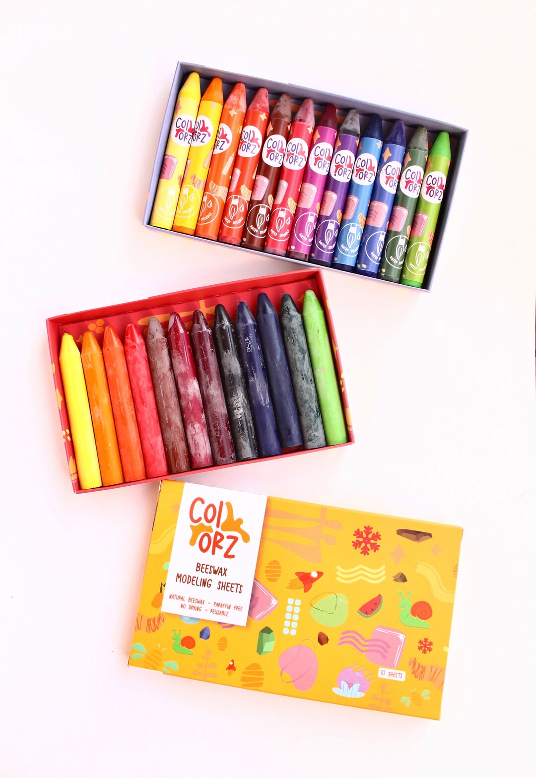 Modelling Sheet and Crayon Waldorf Gift Bundle Art Supplies Etsy