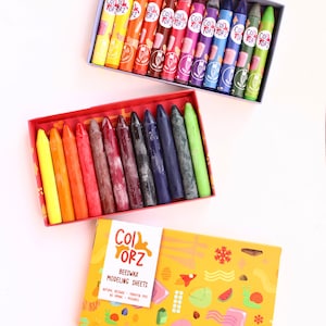 Modelling Sheet and Crayon Waldorf Gift Bundle - Art Supplies Gift Bundle