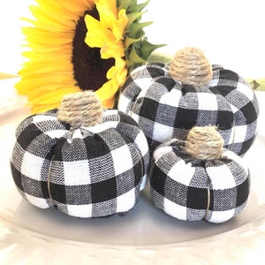 Farmhouse Miniature Fall Pumpkins, Bowl Filler, Tiered Tray, Shelf Sitter, Fall Decor, Thanksgiving, Halloween, Miniature Pumpkins, Handmade