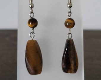 Tiger Eye Earrings