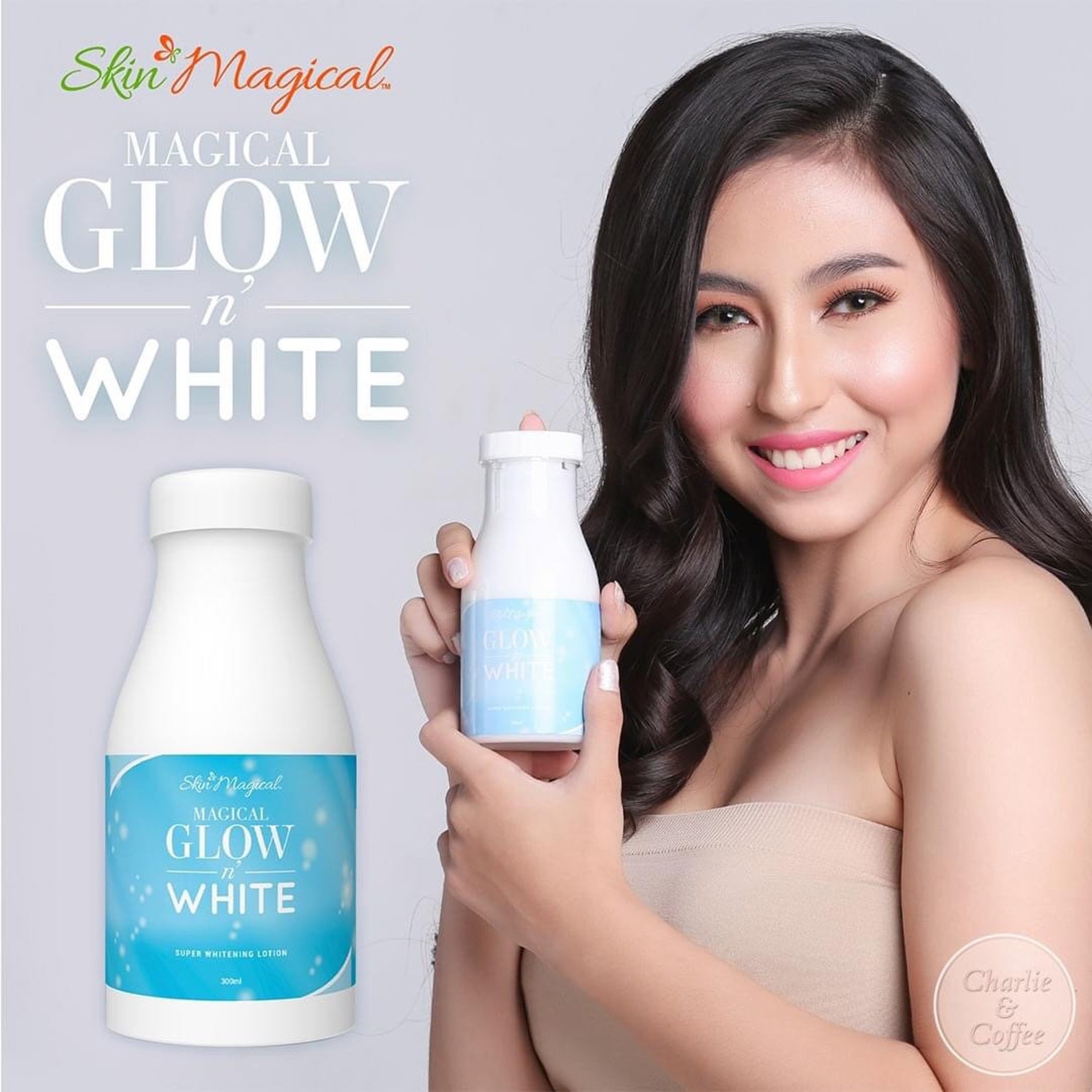 skin magical glow in white lotion