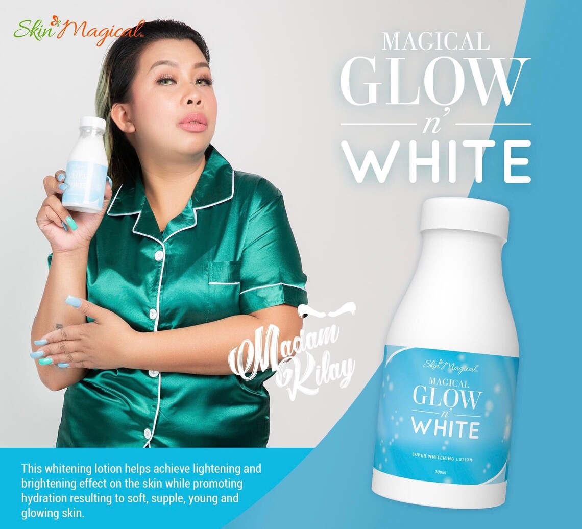 skin magical glow in white lotion