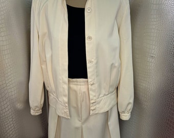 Vintage Helyett Lana Wool Skirt Suit
