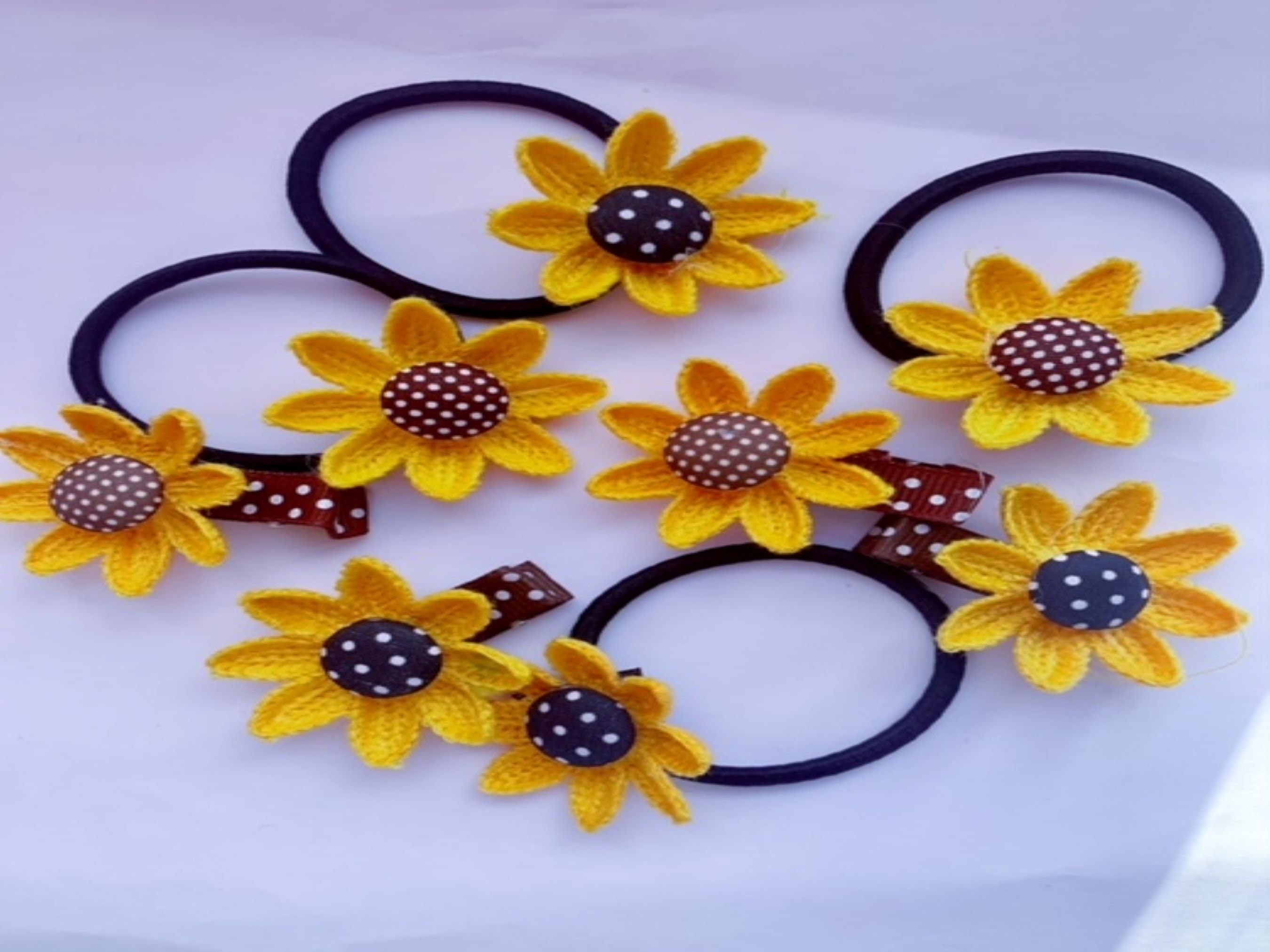 Handwoven Hair Clip and Hair Band for Girls 10pcs Etsy