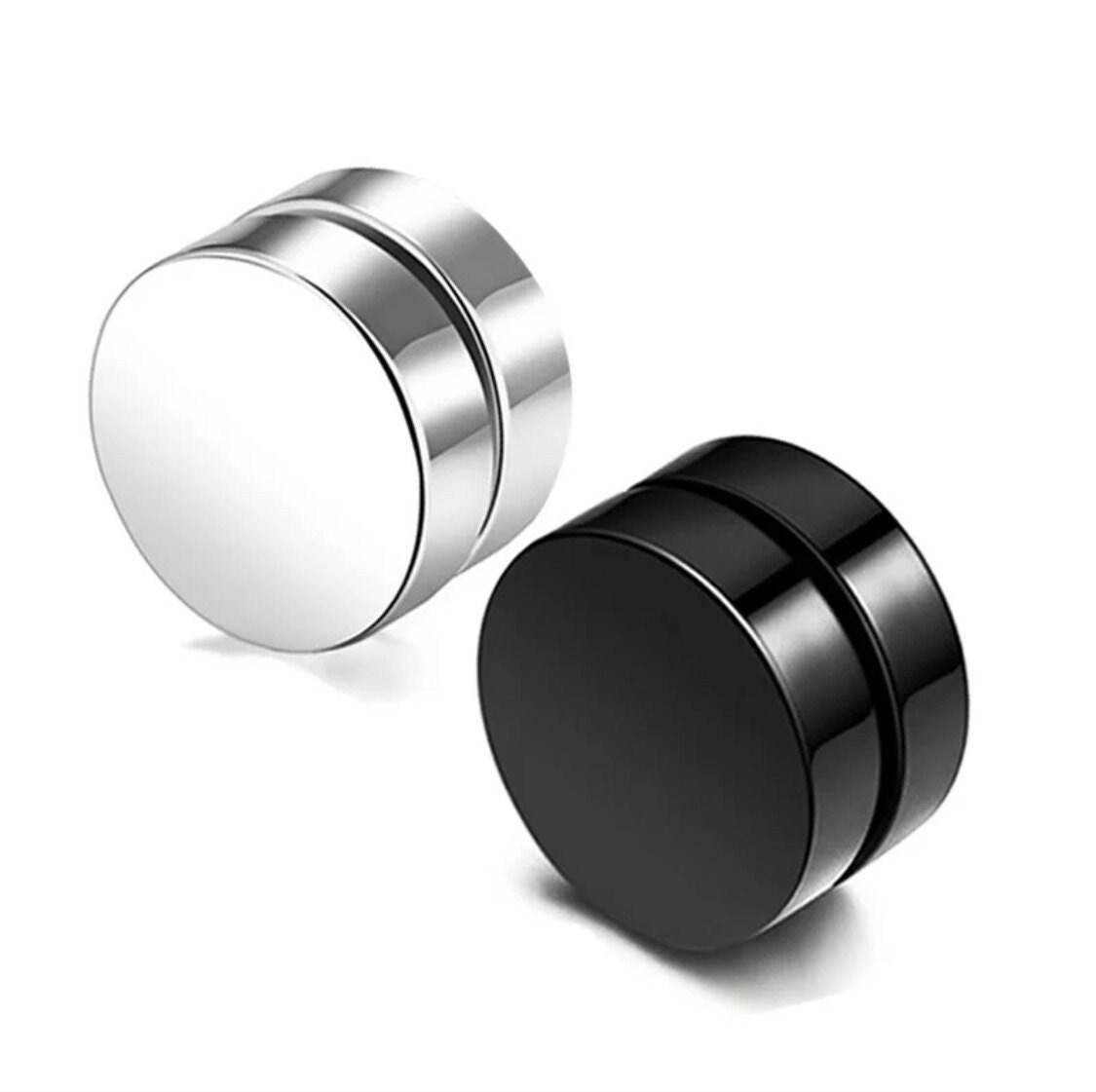 Xcalibur St Steel 6mm  8mm Black Magnetic Earrings  Buy Online in South  Africa  takealotcom