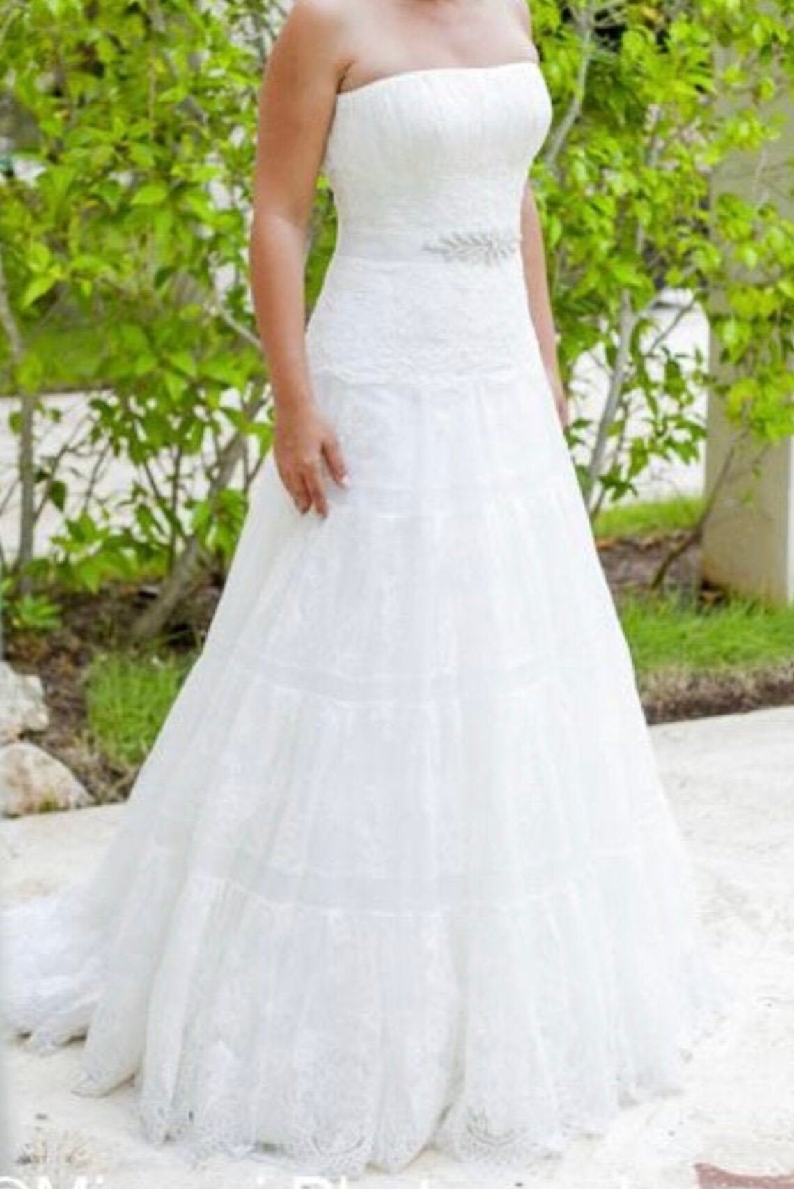 Alma Novia Wedding Dress & Veil Etsy