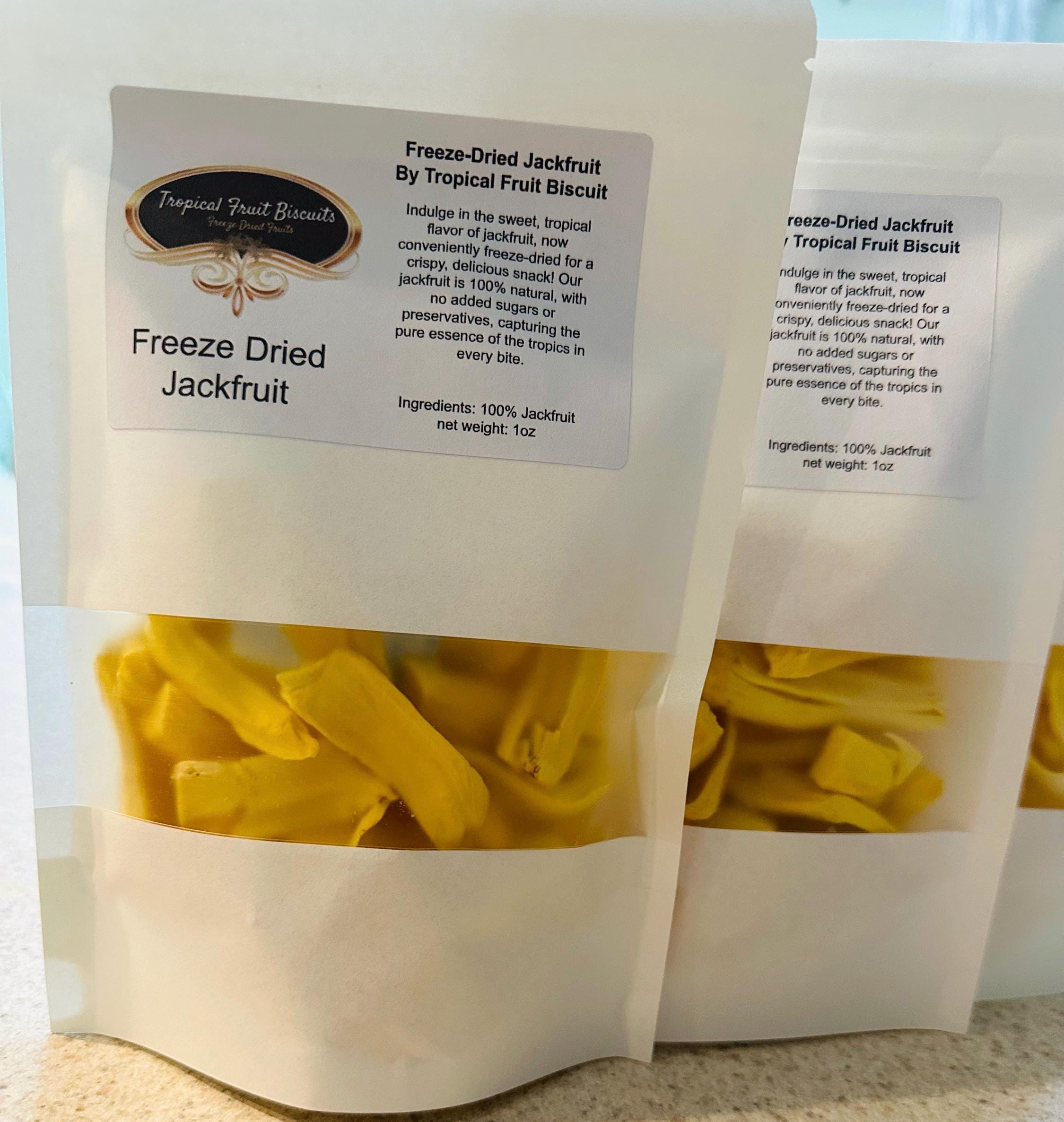 Jack fruit - x3 packs, freeze dried jackfruit snack or add to you smoothies for a instant tropical drink.