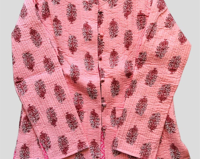 High Quality Quilted Reversible Jacket Size -44
