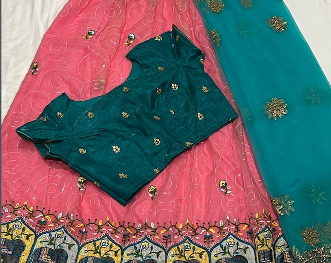 Lehegna Set with Embroidery sequin work