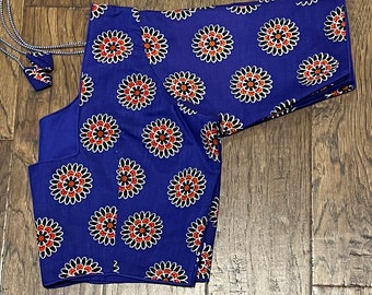 Cotton Stitched Saree blouse 34-42 inches