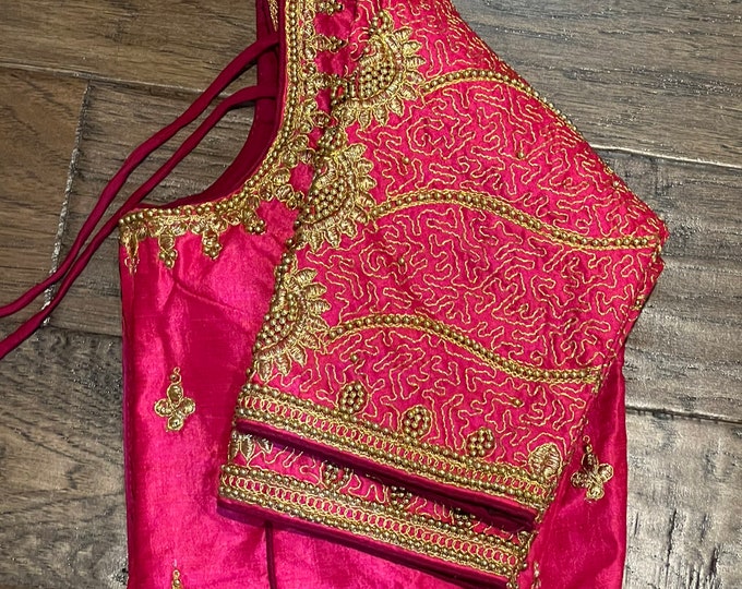 Beautiful  Embroidery Blouse Size 34-42