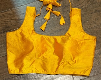 Plain Readymade Saree blouse 34-42 inches