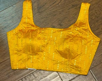 Sequence Readymade sleeveless cocktail party Blouse fits 34-40 size
