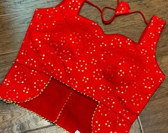 Sequence Readymade sleeveless cocktail party Blouse fits 34-40 size