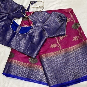 Benarus Warm Silk Saree with Blouse