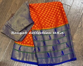 Chiffon Georgette Saree with blouse