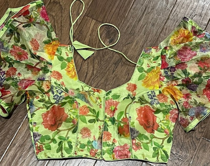 Readymade Organza designer’s Blouse