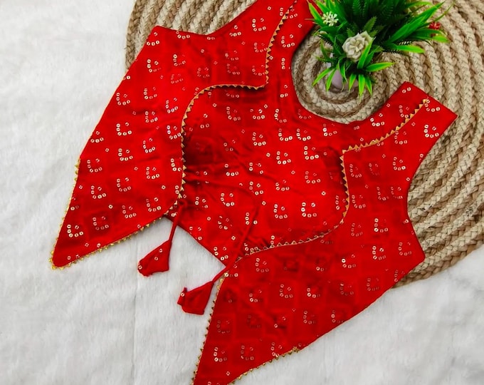 Sequence Readymade sleeveless cocktail party Blouse fits 34-40 size