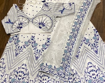Embroidery Lehenga And Blouse