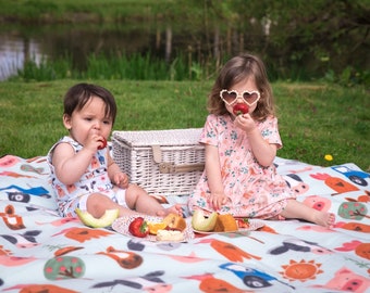 Limited Edition extra large printed Picnic Blanket