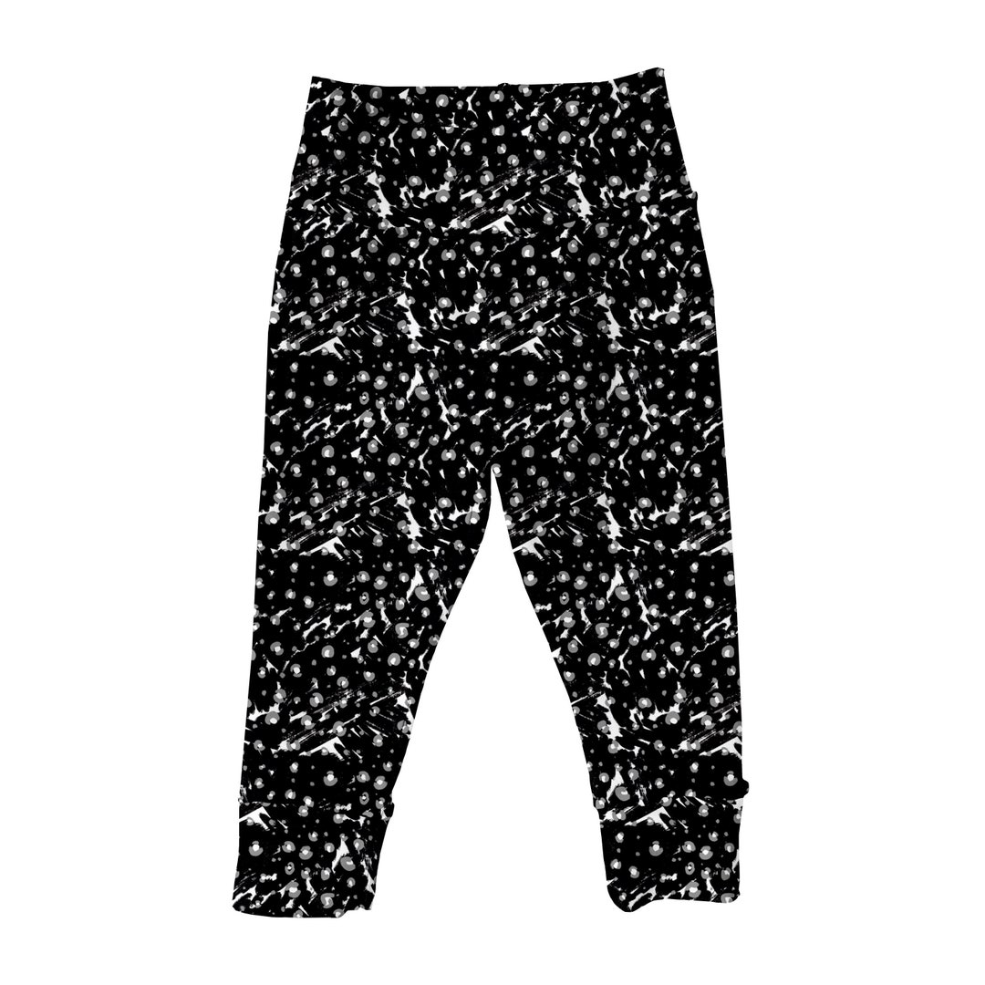 Leggings de beb?? mono leopard print leggings con pu??os slim Etsy Espa??a