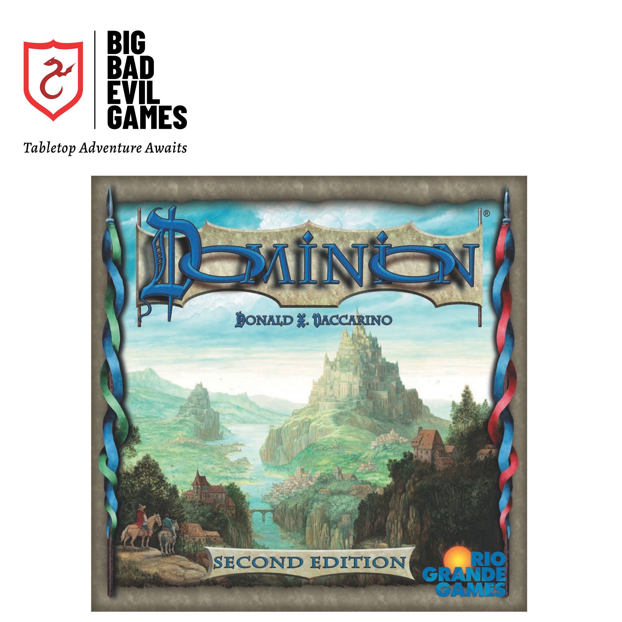 Dominion Second Edition Deck Building Tabletop Game from Rio Etsy