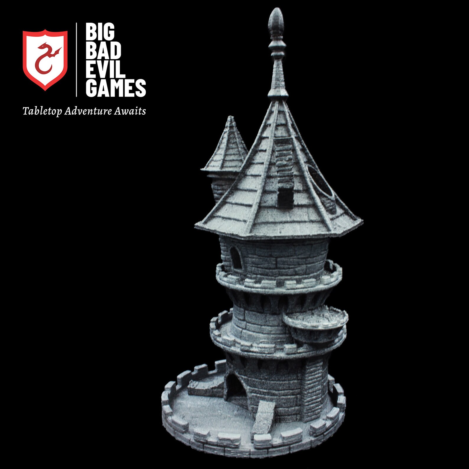 Wizard Dice Tower High Quality 3D printed Dice Roller Etsy