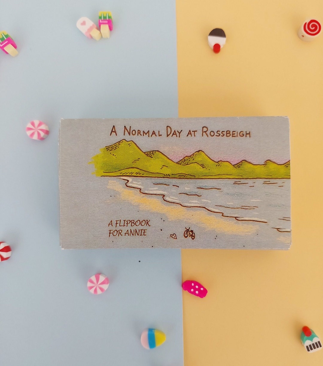 Proposal Flipbook Custom Cover Handmade Personalized Animation Flipbook