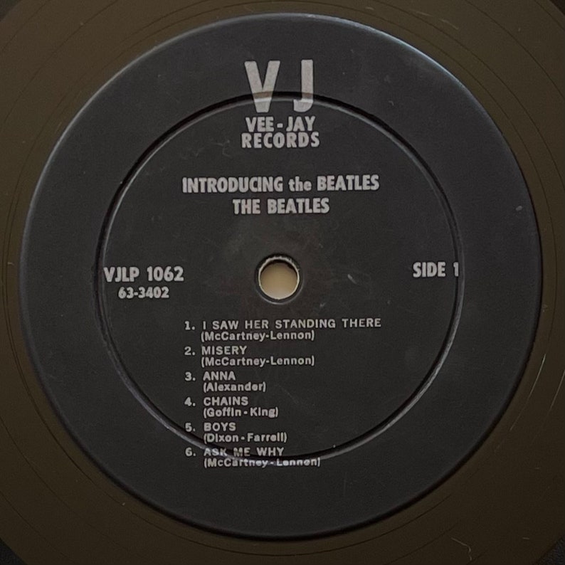 The Beatles Introducing the Beatles Etsy