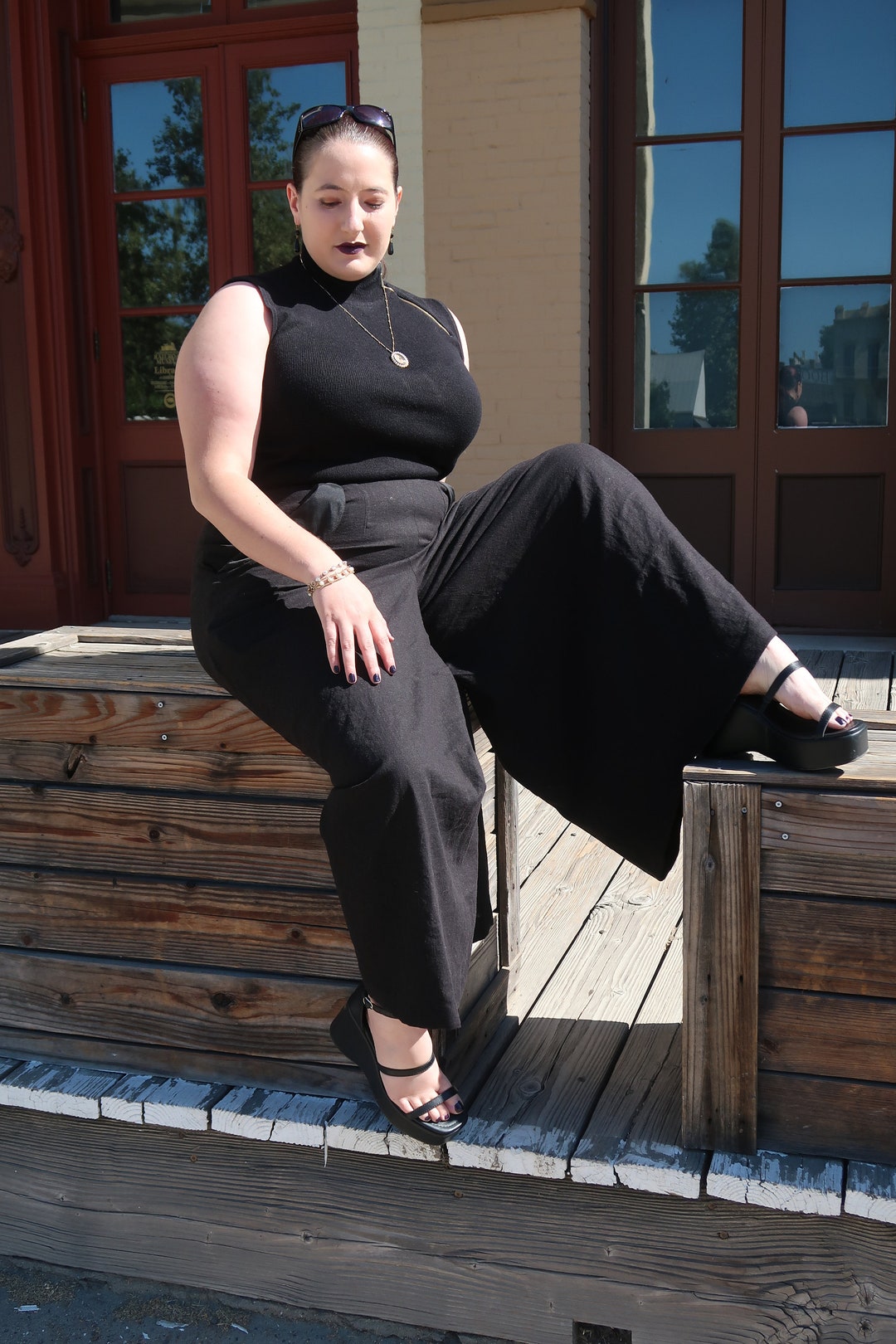 【BRICK】OVERDYED WIDE TROUSERS Pintuck Wide Trousers – Estudio Niksen