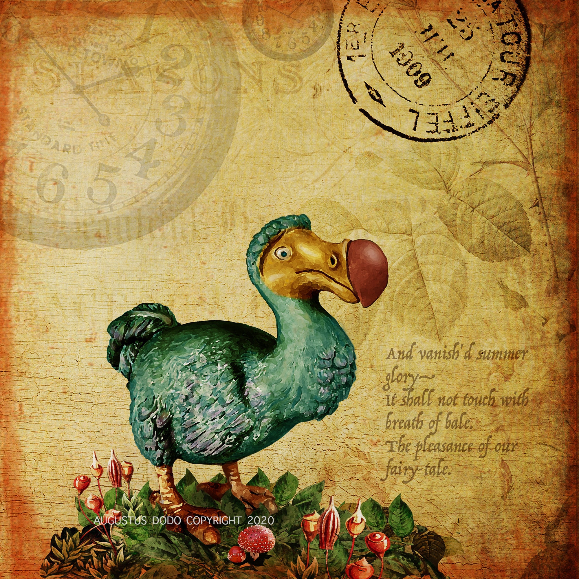 Cadeau Alice au pays des merveilles Dodo oreiller dodo housse de coussin  dodo oiseau alice au pays des merveilles décor dodo oiseau imprimé  décorations chapeliers fous tea party -  France
