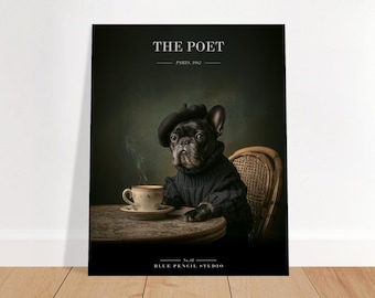 French Bulldog - The Poet – Paris, 1962