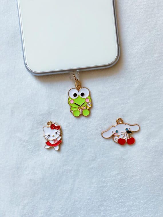 Cute Animal iPhone Dust Plugs,Fits Lightning Cable,Kawaii Dust Plug Charm  iPhone Switch,Charger Port Protector,Kindle Charm,iPad Charm
