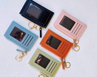 5.5&quot;*3.5&quot; Keychain Card Holder,Gift for Mom,Woman Wallet,Birthday Gift,Gift for Wife,ID Holder,Keychain for Women,Ready to Ship,Small Wallet
