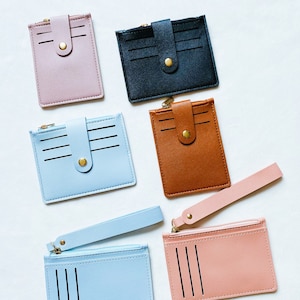 Monedero lindo, titular de la identificación, regalo de Navidad, monedero Kawaii, mini estuche para llaves, regalo de cumpleaños para ella, billetera de anime, billetera linda, listo para enviar