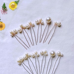 Set of 6 Gold/Sliver Bridal High Quality White Pearl Hair Pins,Wedding Style Pins,Bridal Hair Accessories,Hairpin,Pearl Pin,Wedding Clip