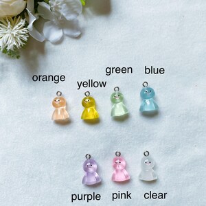 Cute Animal Bead iPhone Dust Plugs,Fits Lightning Cable,Kawaii Dust Plug Charm iPhone Switch,Charger Port Protector,Kindle Charm,iPad Charm image 9