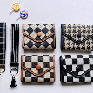 Carteira fofa de 4,2"*3,4", presente de Natal, bolsa de moedas Kawaii, mini bolsa para chave, presente de aniversário para ela, carteira de anime, carteira fofa, pronta para enviar