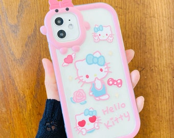 Kawaii Anime iPhone Case, Clear Soft iPhone Case,Apple iPhone Accessories 14 13 12 11,Cute iPhone Case,Ready to Ship