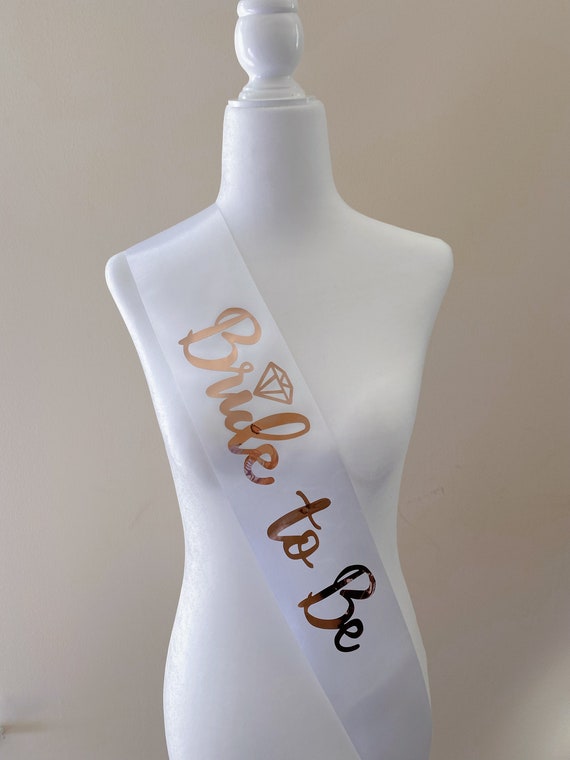 Bride to Be Veil Sash,bachelorette Party Favors  display picture 1