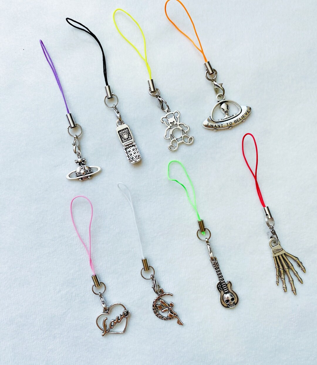 Y2k Anime Kawaii Phone Charm,planner Charm,ready to Ship,kawaii