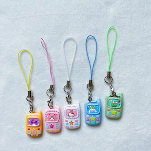 Colorful Y2k animal kawaii phone charm,planner charm,ready to ship,kawaii accessories,phone strap,cute gift,anime charm
